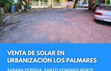 COMPRA TU SOLAR EN SANTO DOMINGO NORTE DESDE 135 MT² CON FACILIDADES