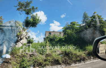 SOLAR DE 240 METROS CON SU TITULO DISPONIBLE EN LA URBANISACION LOS PALMARES EN SANTO DOMINGO NORTE